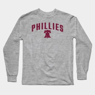 PHILLIES with Liberty Bell Long Sleeve T-Shirt